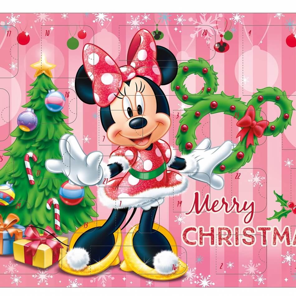 Minnie de Noël - Papeterie et Petits Cadeaux - Calendrier Avent Disney